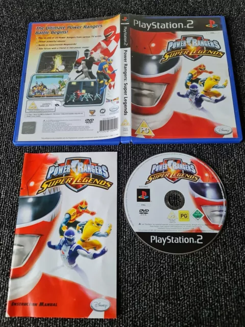Power Rangers Super Legends - Playstation PS2 - Complete