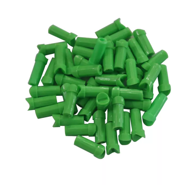 50pk 2219 crossbow arrow nocks plastic arrow nock for ID 7.62mm arrows half moon