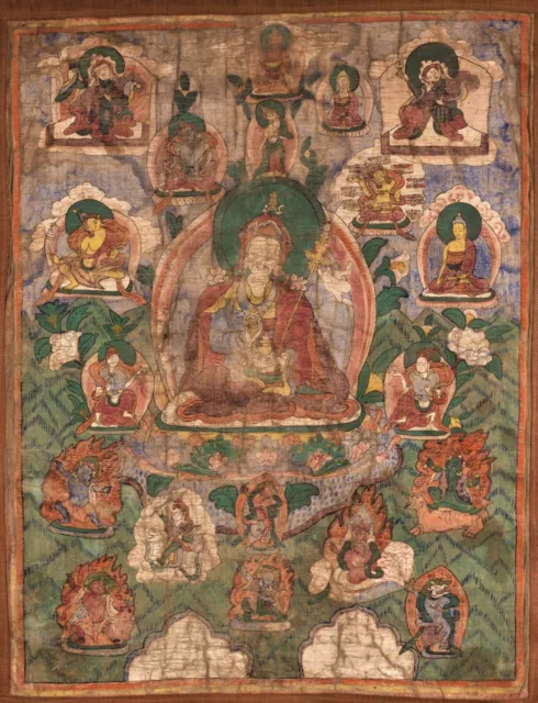 Tibetan Thangka Painting 19th century