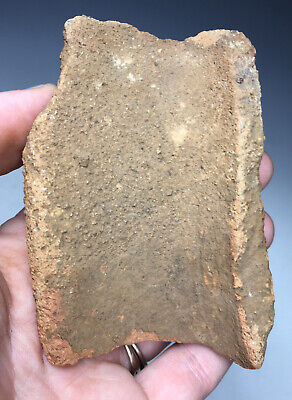 Large Pre-Columbian Terra Cotta Artifact Fragment Pottery Water Jug Vessel 6