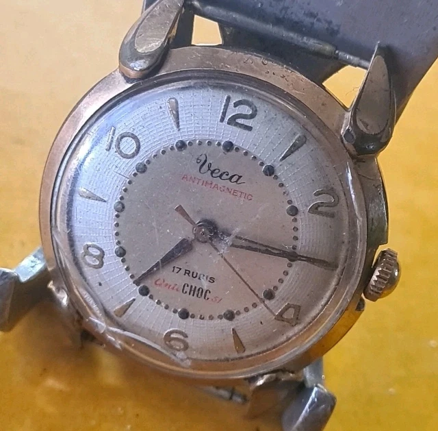 Montre Mécanique Vintage SATOR - Mouvement Cassé - Idéale Pour Pièces Détachées Ou Réparation
