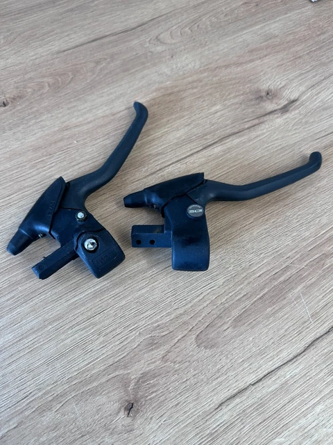 Leviers De Frein Shimano EXAGE BL-M451 – NOS, Paire Avec Couvercles, Noir