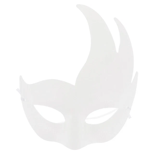 6St Karneval Kinder unvollendete Zellstoffmaske unvollendete DIY-
