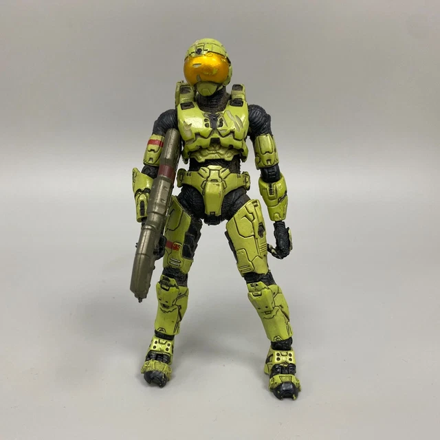 Figurine Halo 3 Hayabusa Spartiate Rouge - McFarlane Toys 2008 - Neuve Sous Blister (non Ouverte)