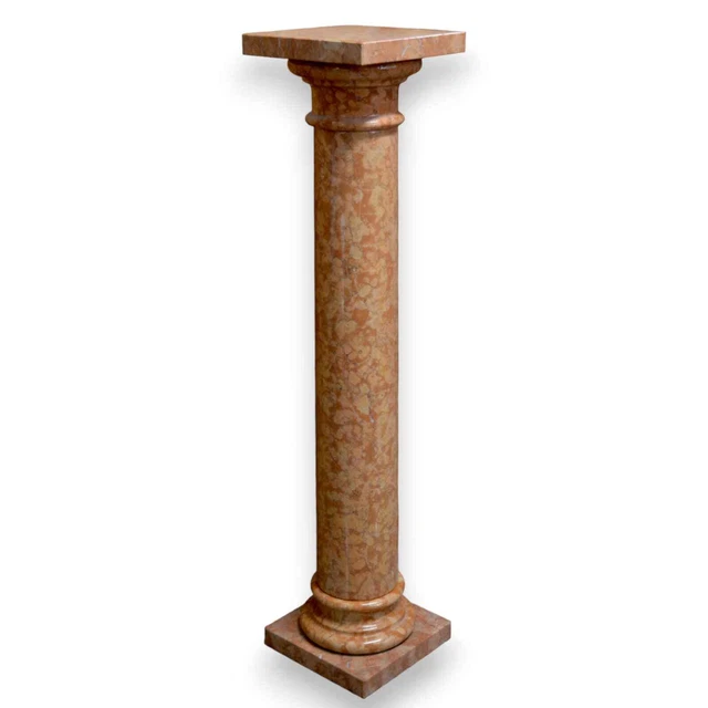 Colonna in Marmo Rosso Verona Italian Interior Design H 100cm