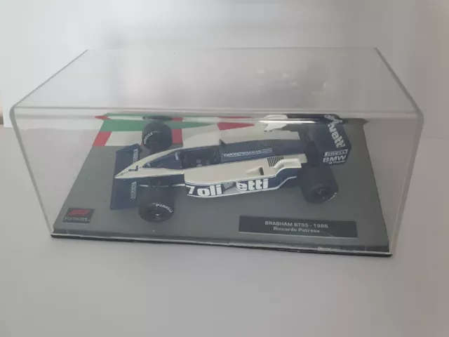 Brabham Bt55 1986 - Riccardo Patrese - F1 Car Collection, 1/43 Scale