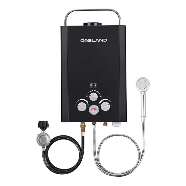 Tankless Water Heater,,GASLAND BE158B 1.58GPM 6L Instant  Black