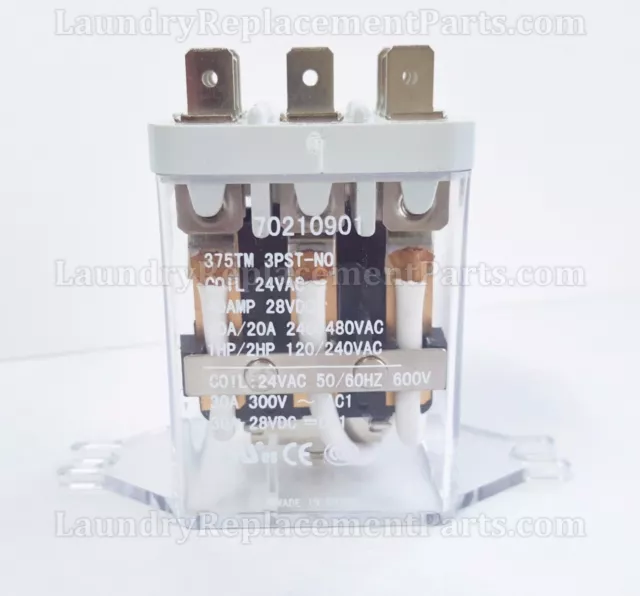 Relay 24V For Alliance Huebsch , Speed Queen, Cissel, Unimac - 70210901