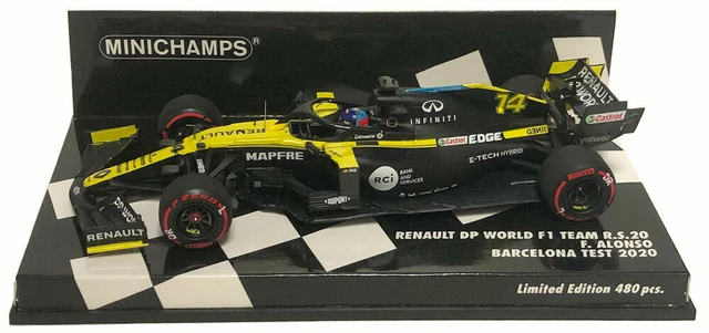 Miniature Minichamps Renault F1 R25 Alonso GP Belgique 2005 1/18 Précommande