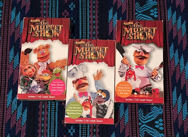 THE MUPPET SHOW VHS Best of Muppets Jim Henson TV Shows £11.63 ...