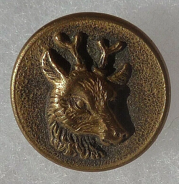 COLLECTION BOUTON ANCIEN Militaire Uniforme Chasse Venerie A Identifier