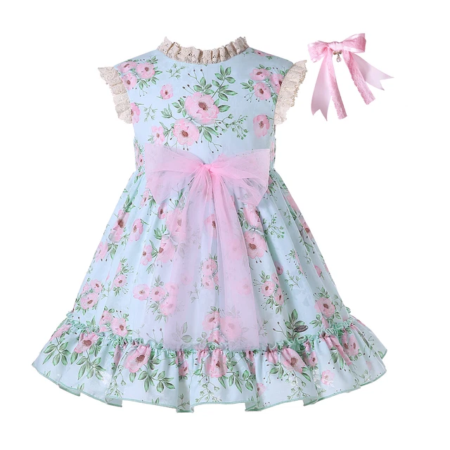 Pettigirl Flower Girls Dresses 2-3 4-5 6 7-8 9-10 11-12 Years Spanish Clothes