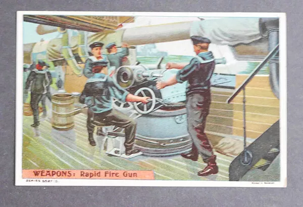 1940's The Suydam Bakery Tip-Top Bread Advertising Card Weapons