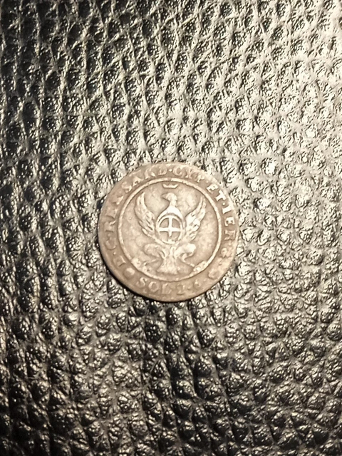 Monnaie Argent Sardaigne 2,6 Soldi 1815