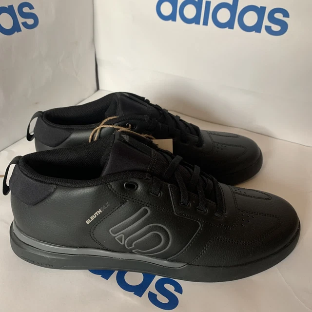 Adidas Five Ten Sleuth DLX mittlere Größe UK 8,5 Muster grau Kaugummi MTB flacher Freifahrer