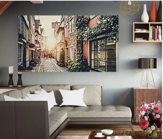LOVELY CITIES BEAUTIFUL WALL ART picture Canvas home wall choose your size