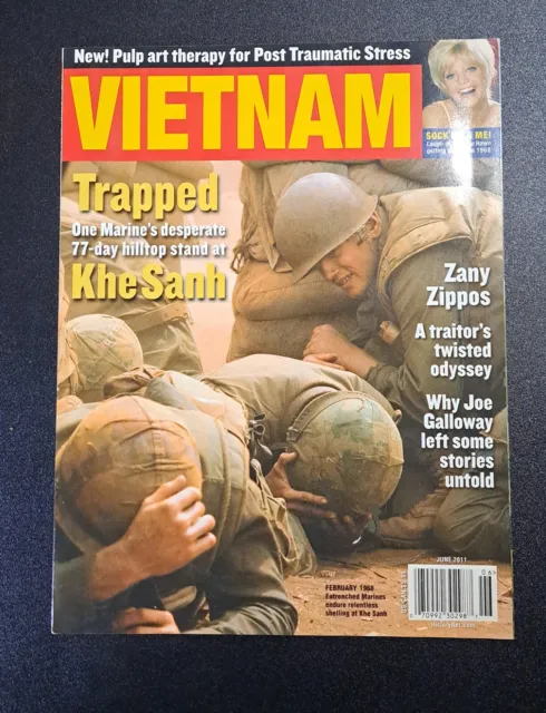 Vietnam Magazine June 2011 Goldie Hawn Khe Sanh Zany Zippos Galloway