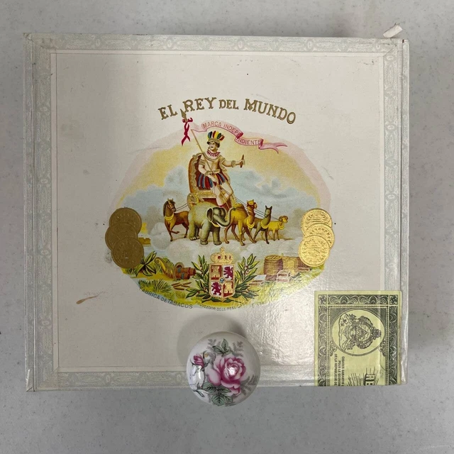 Empty Cigar Box, Collectible, El Rey del Mundo, 2008, Honduras