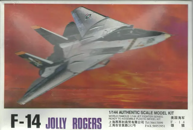 Kit Lee 1:144  Aereo   F 14 Tomcat Jolly Rogers    Art 02204