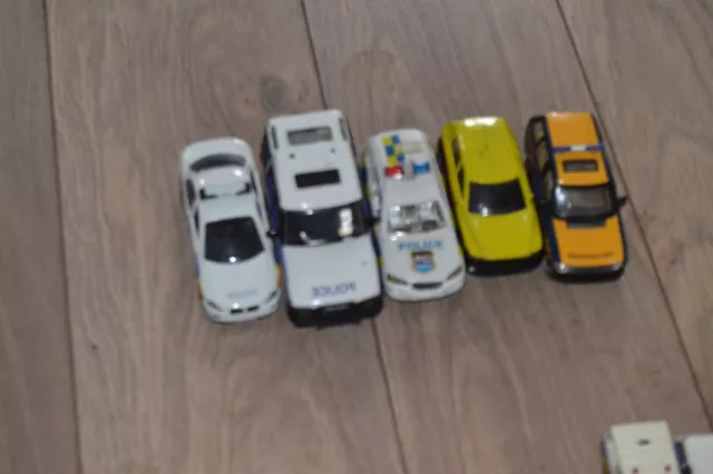 Toy Cars Bundle, Set Of Police And Rescue Vehicles In Very Good Condition.