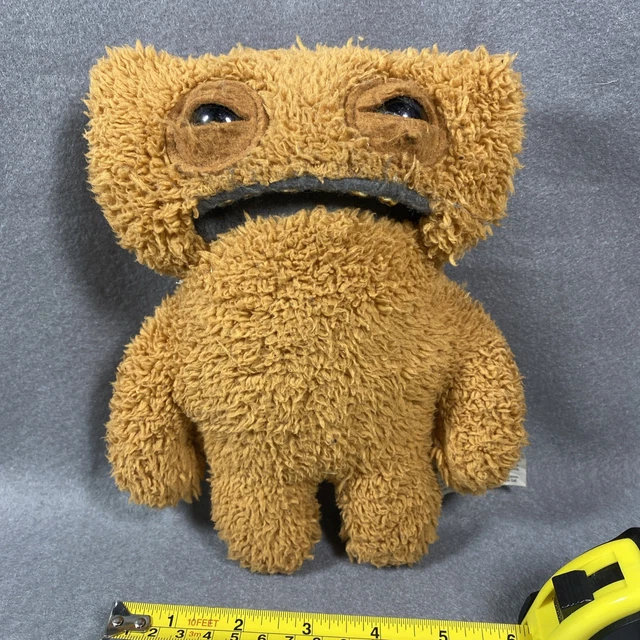 OFFICIAL FUGGLER FUZZY Munch Plush Monster Brown Teddy Bear Nightmare ...