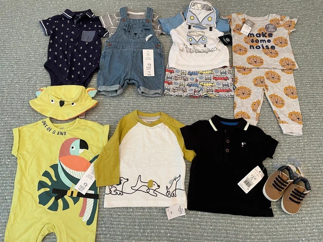 Baby Boys Brand New Clothes Bundle age 3-6 months