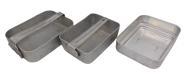 Gamelle Aluminium Française MMT Tournus 1954 Et Autres - Vintage