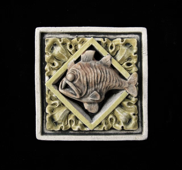 Hachette Fish  Arts & Crafts Gothic Ellison Tile
