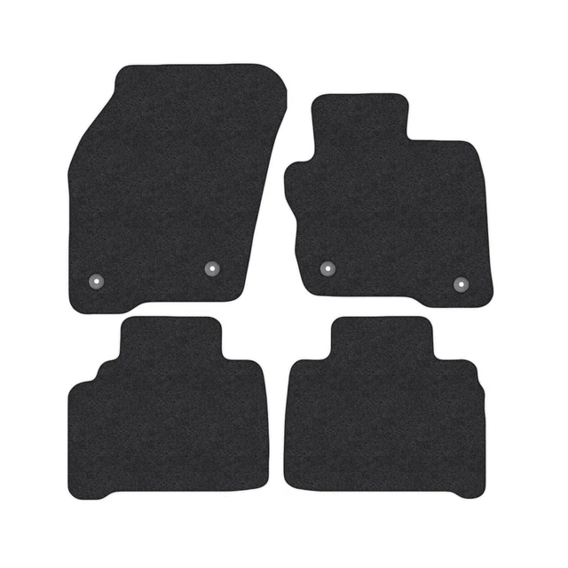 VW Beetle 1966-1980 Car Floor Mats Carpet Tailored Fit 4pcs Set Anti-Slip Black