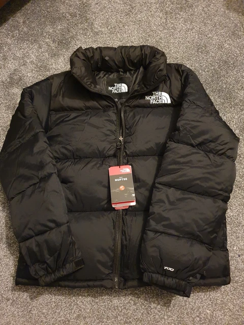 Piumino retrò Nuptse 1996 The North Face, taglia XL - nero