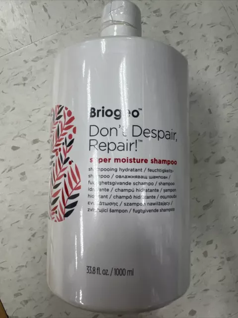 Briogeo Don't Despair, Repair! Super Moisture Shampoo - 33.8 oz Liter