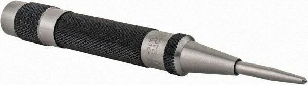 Starrett 9/16" Automatic Center Punch 5" OAL, Steel