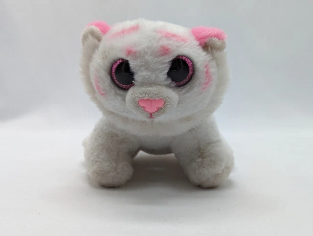 TY Beanie Boos Asia Plush Tiger White 15cm