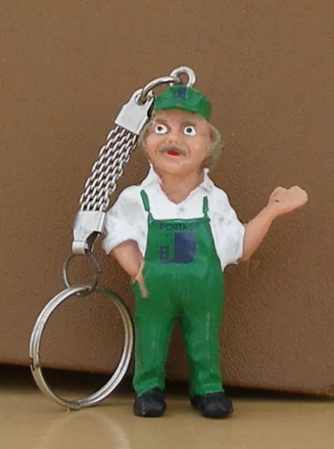 Einzelne Puppe. Taschen-,Handy-Anhänger! SAMMLERSTÜCK! PORTAS-ARBEITER!