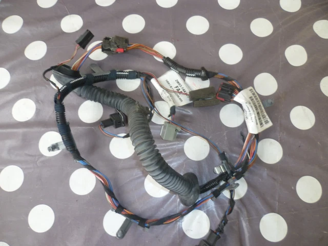 2004 Jaguar XJ8 X350 Rear Trunk Lid Wire Harness Set of 2 2W9313A444EAA OEM
