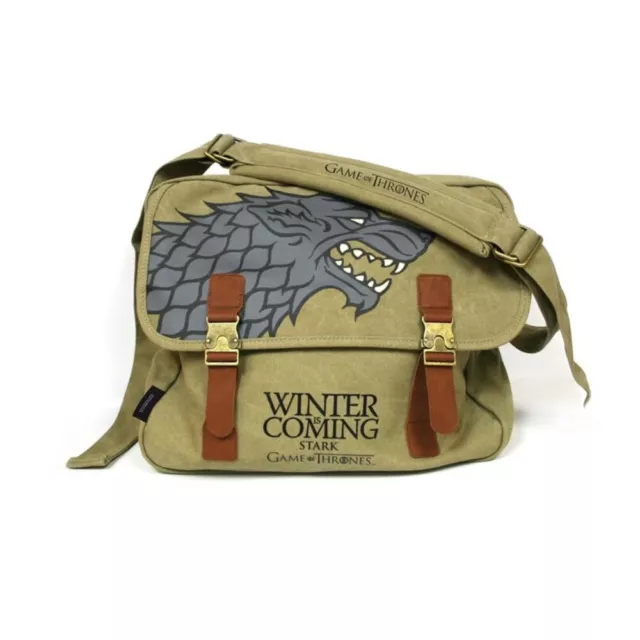 Game Of Thrones Canvas Messenger Bag House Stark