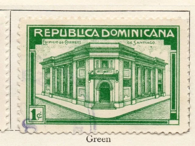 Dominican Republic 1936 Early Issue Fine Used 1c. 104028