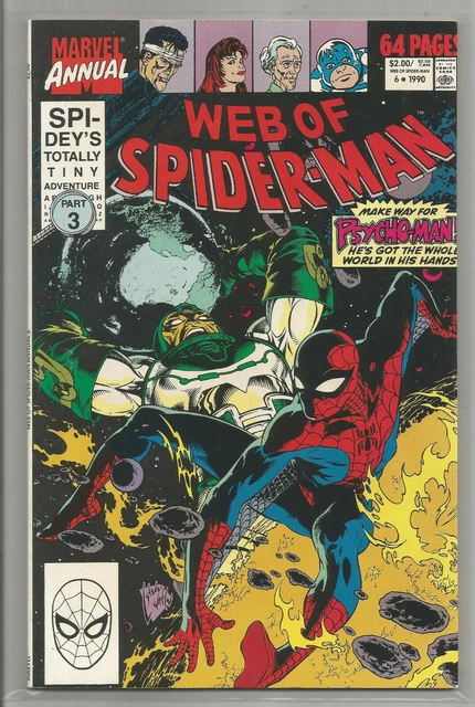 Web Of Spider-Man Annual # 6 * Marvel Comics * 1990