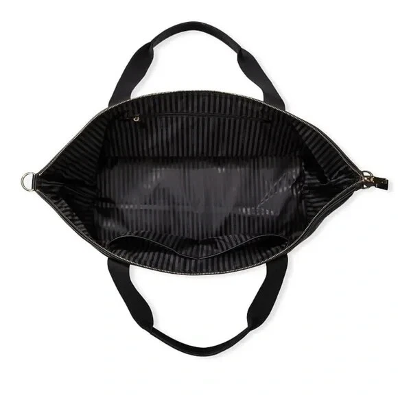 Victorias Secret The VS Getaway Weekender Bag, Color: Logo Jacquard Stripe