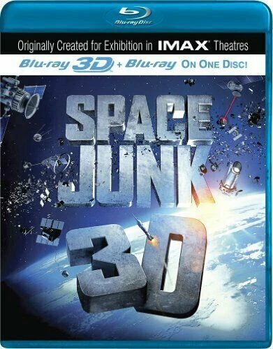 3D SPACE JUNK 3D Blu Ray UK 3D BLU RAY Space Debris HARD TO FIND ~ AS NEW