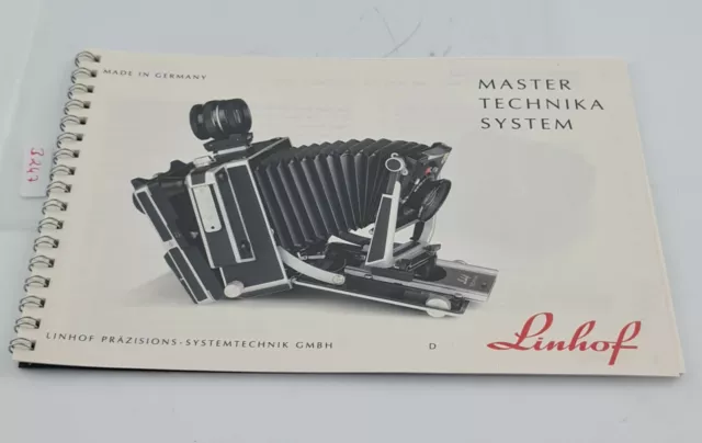 LINHOF Master Technika System Bedienungs-Anleitung Manual Instructions 247/21