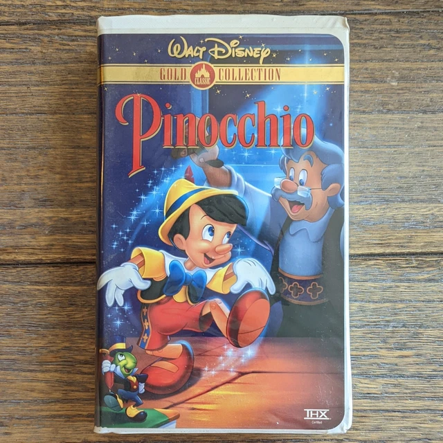Pinocchio (VHS, 1999, Gold Collection)