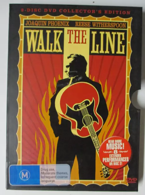 Walk The Line, Johnny Cash - Joaquin Phoenix, Reese Witherspoon - DVD + Slipcase