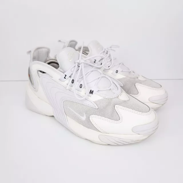 NIKE AIR ZOOM 2K 2000 UK 7 Trainers Women s White Sail Lace Up