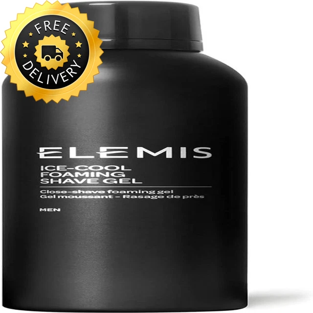 Gel de afeitado ELEMIS Ice-Cool de alto rendimiento para hombre, par refrescante...
