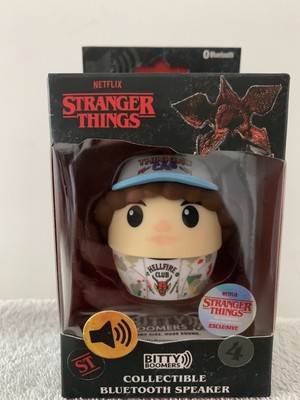 EXCLUSIVE STRANGER THINGS Bitty Boomer Bluetooth Speaker- Dustin Hellfire Â£40.00 - PicClick UK