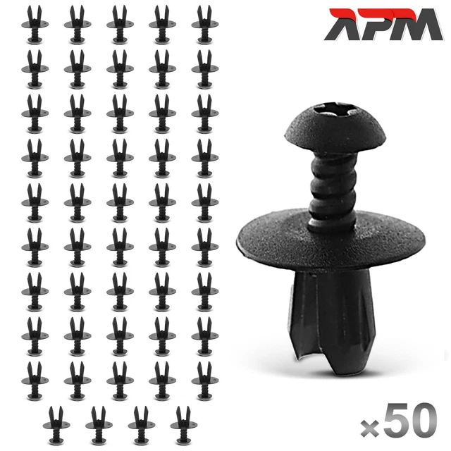 50x Mercedes Zierleisten Tüllen W123 W201 W124 W126 W201 W203 W204 W210 R129