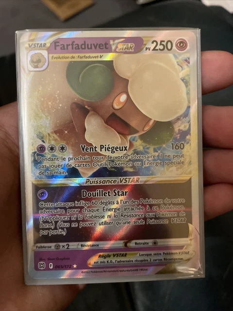 Carte Pokémon Farfaduvet Vstar 065/172 FR Neuve