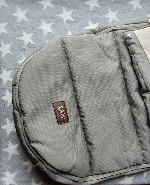 Mamas & Papas kaltes Wetter plus gemütliche Fußmuff Schlafsack Salbei grün Ocarro 9
