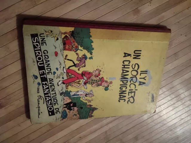 Spirou : « Il y a un sorcier à Champignac »  - EO française de 1955